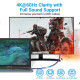 Кабель USB 3.1 Type-C M - HDMI M, 2.0m v.2.0 4K 60Hz Aluminum Alloy Type чорний Vention