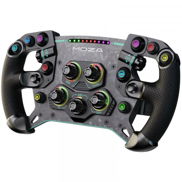 Кермо MOZA Racing GS V2P Steering for PC, 30cм., 10кн., RGB
