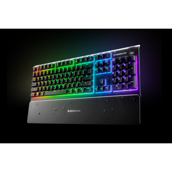 Клавіатура ігрова SteelSeries Apex 3 UA Whisper keys RGB