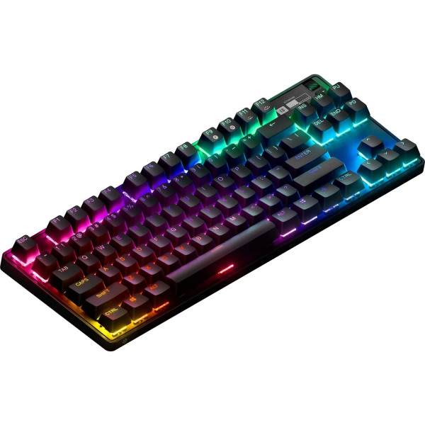 Клавіатура ігрова SteelSeries Apex Pro TKL WL UA HyperMagnetic Switches, OmniPoint 2.0, OLED