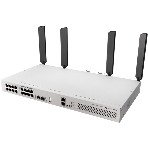 Комутатор Mikrotik CRS418-8P-8G-2S+5axQ2axQ-RM, 17xGig Eth ports (8 with 802.3af/at PoE-out support)