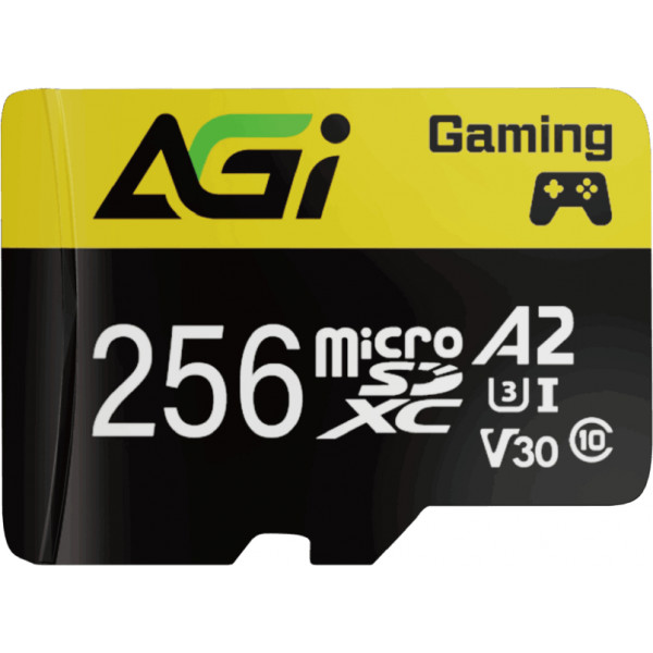 Memory card microSDXC 256Gb AGI Supreme TF138 (C10 UHS I U3 V30 A2) Retail + adapter