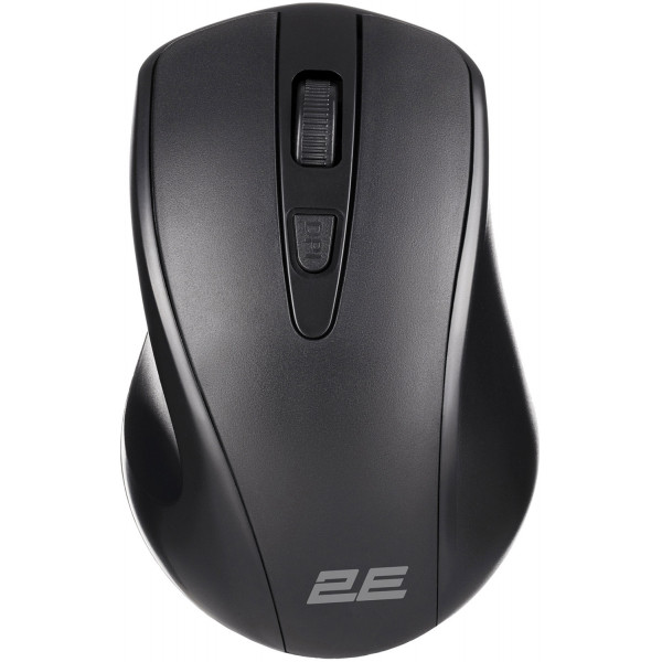 Мишка 2Е MF213, бездротова, 1600dpi, 4 кн., чорна USB