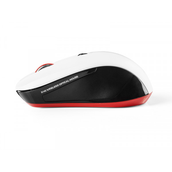 Мишка Modecom MC-WM9.1, бездротова, 4кн., 1600dpi, чорно-біла