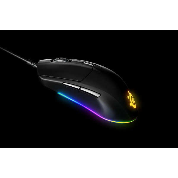 Мишка SteelSeries Rival 3, RGB Prism, 8500dpi., 6кн., чорна