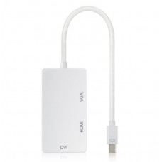 Перехідник mini DisplayPort M -> HDMI/VGA/DVI (24+5), FHD 1080p