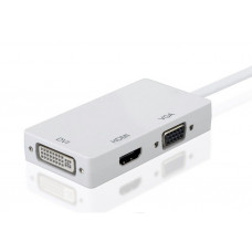 Перехідник mini DisplayPort M -> HDMI/VGA/DVI (24+5), FHD 1080p