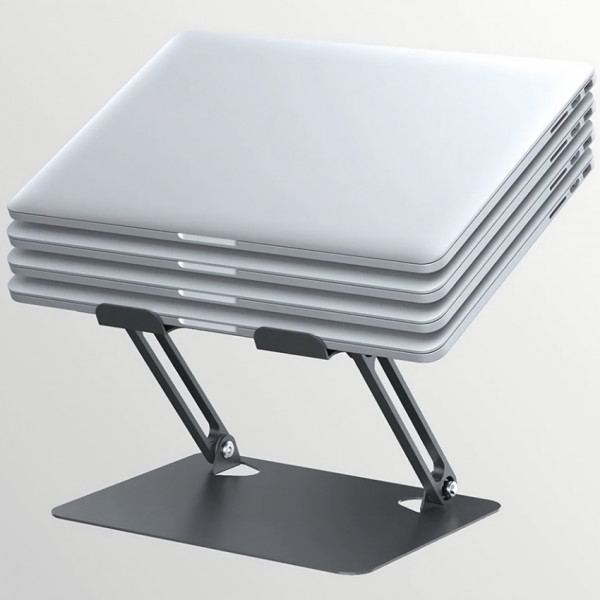 Підставка для ноутбука Laptop Stand 10-17" Aluminum Alloy Media-Tech