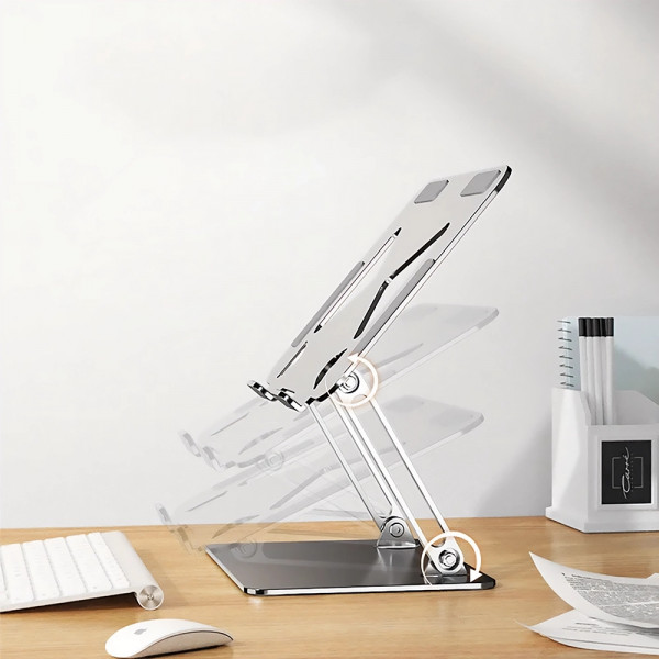 Підставка для ноутбука Laptop Stand 10-17" Aluminum Alloy Media-Tech