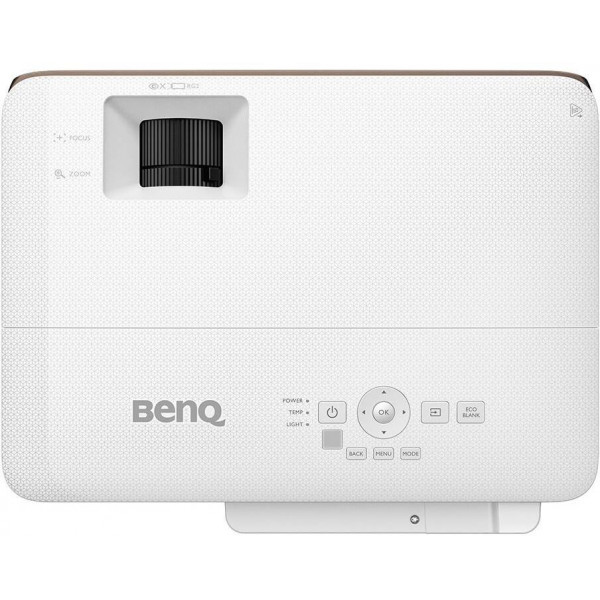 Проектор BENQ W1800, DLP, 4K UHD, 2000AL, 10000:1, 2xHDMI, білий