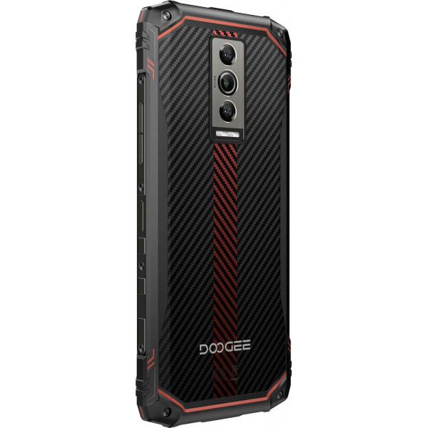 Смартфон Doogee Blade 10 6.56" HD+ /4GB/128GB/ T606 / 5150mAh / 16+8Мп / NFC/IP68/IP69K Kevlar Red