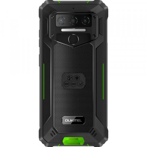 Смартфон Oukitel WP23 Plus 6.52"HD+ /8GB/256GB / T606 /10600mAh /13+5Мп/ IP69K /NFC Green