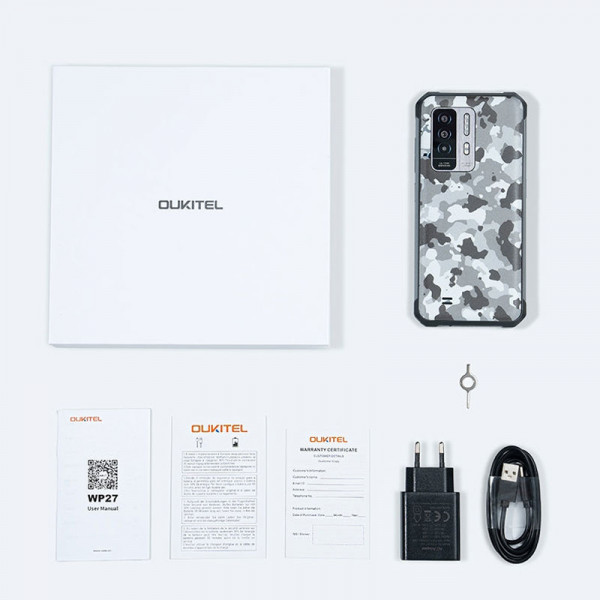 Смартфон Oukitel WP27 6.8"FHD+ /12GB/256GB/ G99 /8500mAh /64+16Мп/ IP69K /NFC CAMO