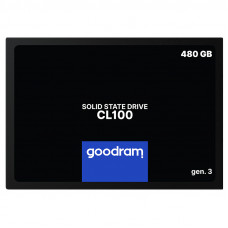 SSD 480Gb GoodRAM CL100 SATA III 2.5" TLC, Retail