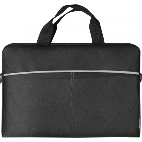 Сумка для ноутбука 15.6'' Defender Lite з кишенею, чорно-сіра