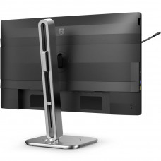 TFT 23.8" Philips 24B2U4301, IPS, 120Гц, HDMI, DP, USB-C, RJ-45, USB-hub,HAS,Pivot, кол.,темно-сірий