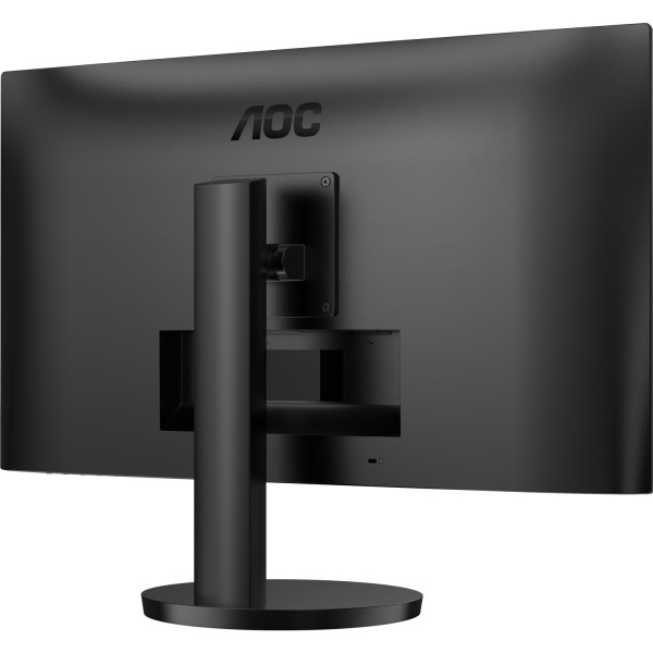 TFT 27" AOC U27B3AF, IPS, 4K UHD, HDMIx2, DP, HAS, колонки, чорний