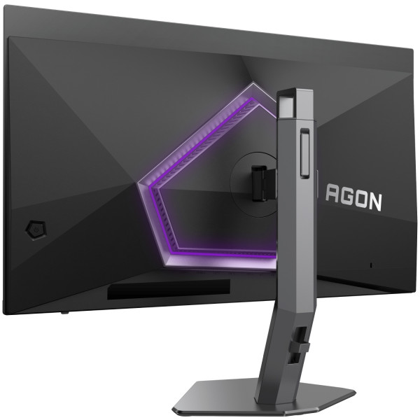 TFT 27" AOC AGON AG276QZD2, QD-OLED QHD 2K, 240Гц, 0,03мс, 2xHDMI, 2xDP, USB-hub, HAS, Pivot, чор.-с