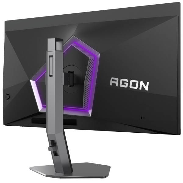 TFT 27" AOC AGON AG276QZD2, QD-OLED QHD 2K, 240Гц, 0,03мс, 2xHDMI, 2xDP, USB-hub, HAS, Pivot, чор.-с
