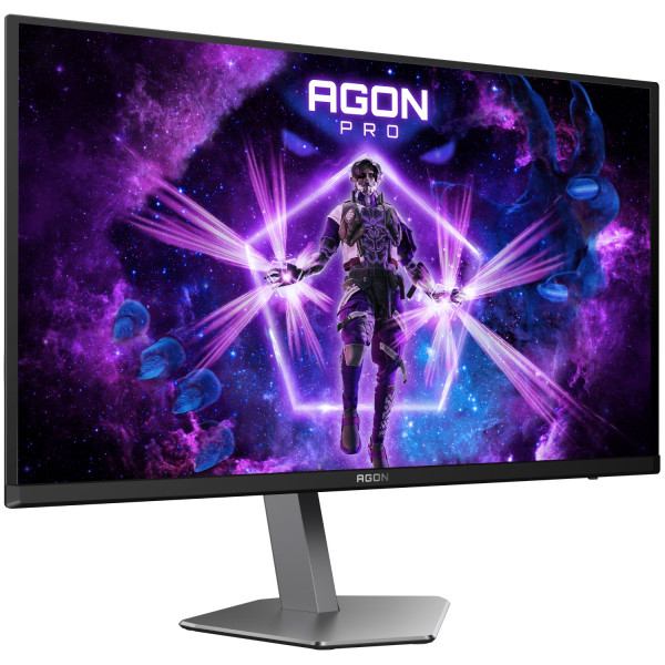 TFT 27" AOC AGON AG276QZD2, QD-OLED QHD 2K, 240Гц, 0,03мс, 2xHDMI, 2xDP, USB-hub, HAS, Pivot, чор.-с
