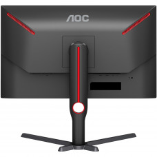 TFT 27" AOC Q27G3XMN/BK, MiniLED QHD IPS, 180Hz, 1ms, 2xHDMI, DP, HAS, Pivot, чорно-червоний