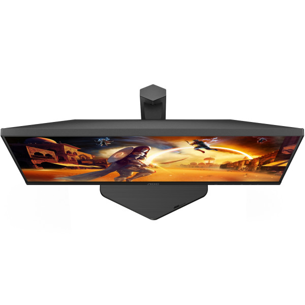 TFT 27" AOC U27G4R, UHD, IPS, 160Гц, 2хHDMI, DP, HAS, Pivot, чорно-червоний