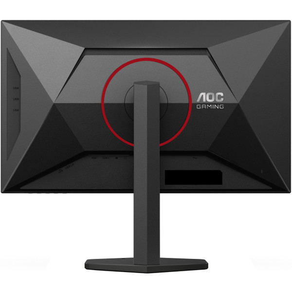 TFT 27" AOC U27G4R, UHD, IPS, 160Гц, 2хHDMI, DP, HAS, Pivot, чорно-червоний