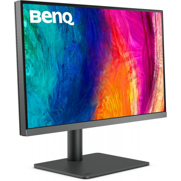 TFT 27" BenQ PD2706U, 4K UHD, IPS, 99% sRGB, HDR10, HDMI, DP, USB-C, USB-hub, HAS, колонки