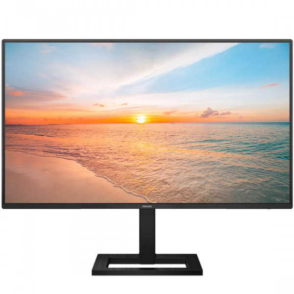 TFT 27" Philips 27E1N1300AE, IPS, 100Hz, 1ms, HDMI, USB-C, USB hub, HAS, колонки, чорний