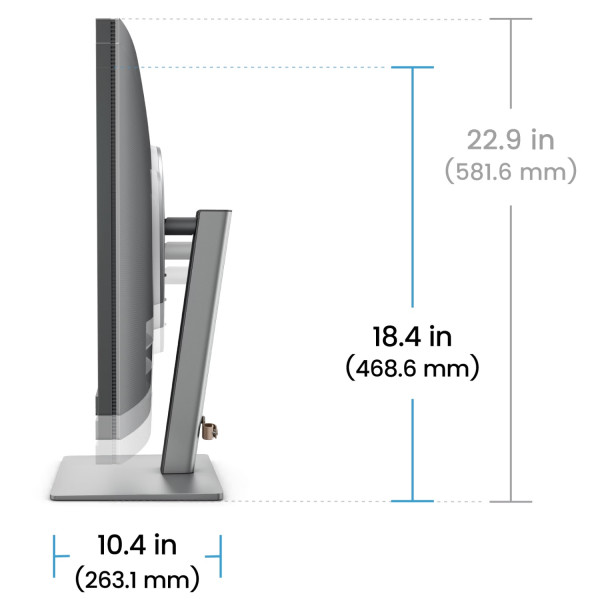 TFT 31.5" BenQ RD320U, 4K, IPS, 2хHDMI, DP, USB- C, USB-hub, HAS, Pivot, кол., сірий