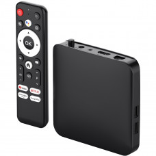 TV Медіаплеєр AGN Media Box Base 2/16Gb/ Amlogic S905L3/ Android 14/ WiFi 2.4G+5G/LAN:100M/