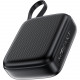 УМБ Acefast 10000mAh 20W PD,QC3.0 USB-C In/Out with build Type-C cable, M15 Black