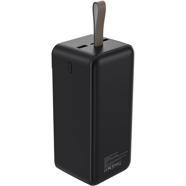 УМБ Choetech 50000mAh, 65W PD USB-C In/out, 2xUSB-A Li-pol чорна