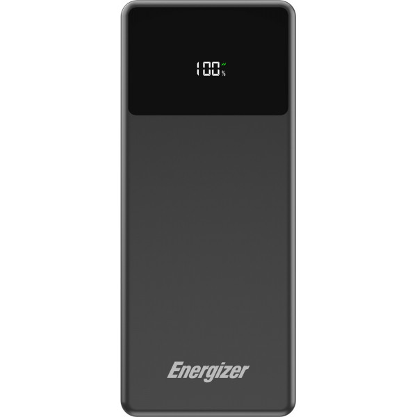 УМБ Energizer 27000 mAh 65W PD,QC3.0 USB-А, 2хUSB-C, Micro-USB, LCD display, Black