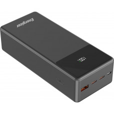 УМБ Energizer 27000 mAh 65W PD,QC3.0 USB-А, 2хUSB-C, Micro-USB, LCD display, Black