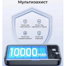УМБ Ugreen Magnetic Wireless 10000 mAh 20W USB-C In/Out (PB561) Black