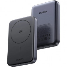 УМБ Ugreen Magnetic Wireless 10000mAh 30W QI2 USB-C In/Out (PB761) Black