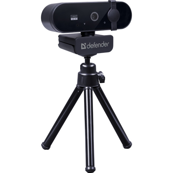 Веб-камера Defender G-lens 2580 FullHD 1080p, 2МП, чорна