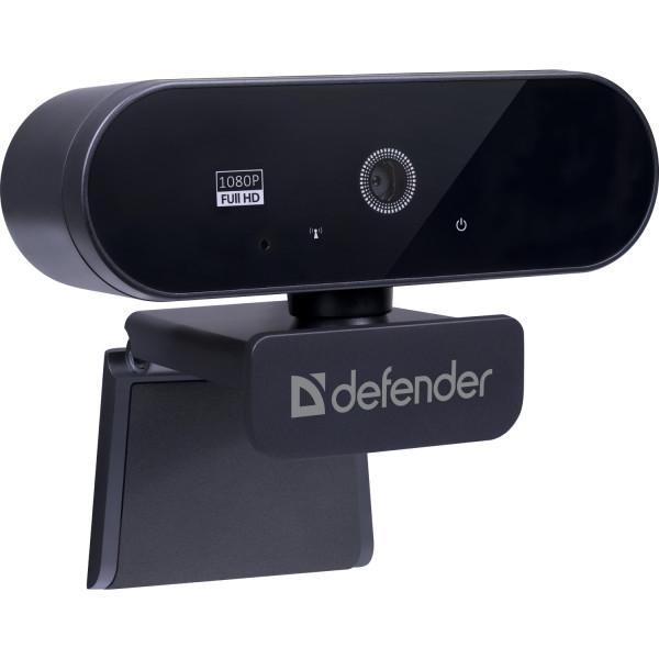 Веб-камера Defender G-lens 2580 FullHD 1080p, 2МП, чорна