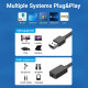 Звукова карта USB AUX jack, 1*TRS, 0.15м, OMTP/CTIA, чіп шумозаглушення, чорна Vention