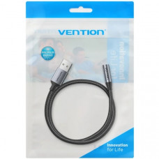 Звукова карта USB AUX jack, TRRS, 0.25м, OMTP та CTIA, обплетення, Vention