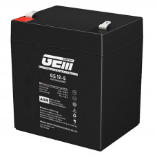 Акумуляторна батарея GEM Battery 12V, 5.0A, AGM
