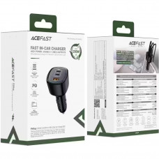 Автозарядка 3xUSB 200W (2xUSB-C + USB-A) B18 Acefast