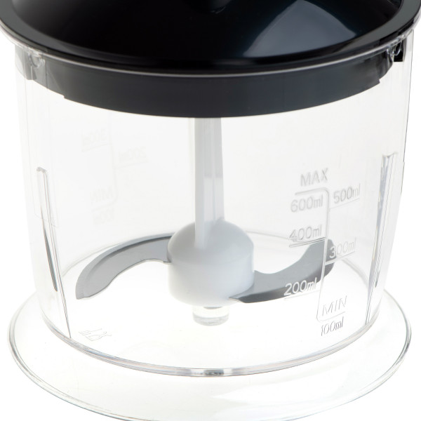 Блендер Adler AD 4627 black ручний/ 1800Вт/ 20 швидк./ TURBO/ чаша для змішування 600мл