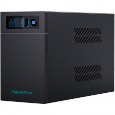 ДБЖ Marsriva MR-UF800L, 800ВА/480Вт, Line-Interactive, LED version, з літієвою батареєю