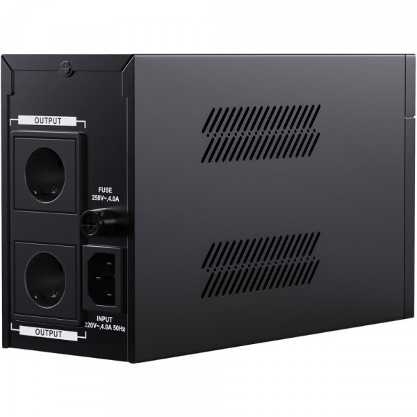 ДБЖ Marsriva MR-UF800L, 800ВА/480Вт, Line-Interactive, LED version, з літієвою батареєю
