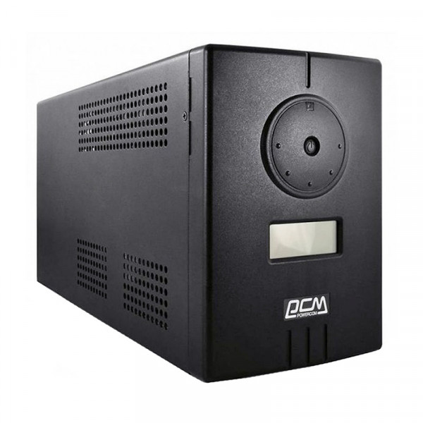 ДБЖ Powercom NF-1500AP LCD ІНВЕРТОР 1500VA/1050W USB 2 SCHUKO, 15А, 24v/220v