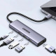 Док-станція USB3.1 Type-C -> HDMI 4K60Hz/3xUSB-А 3.0/Type-C/PD 100W 5-in-1 CM511 Ugreen