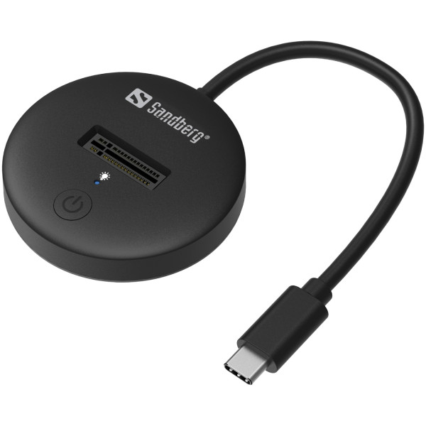 Док-станція USB3.2 Type-C -> SSD M.2, NVMe, M Key Sandberg