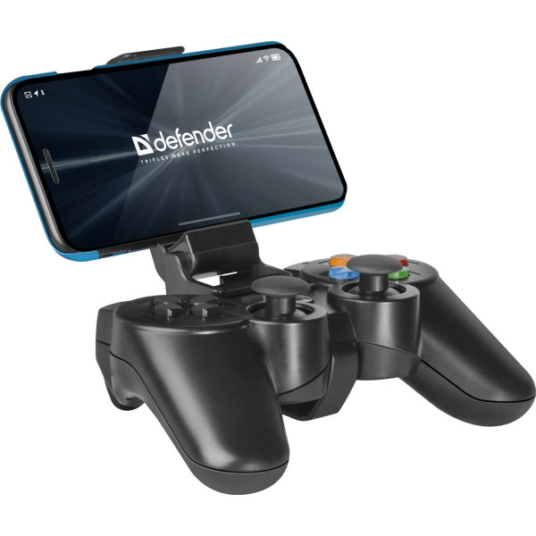 Геймпад Defender Crusher USB, Bluetooth, Li-Ion, PlayStation3/ПК/Android